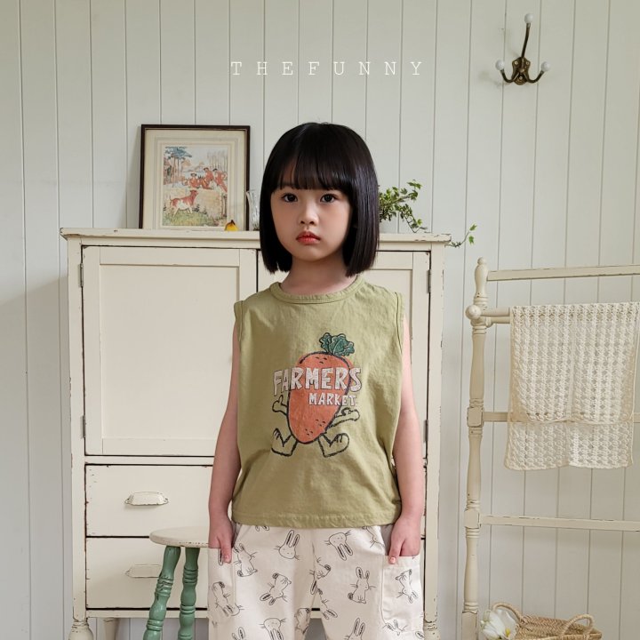 The Funny - Korean Children Fashion - #designkidswear - Carrot Sleeveless - 8