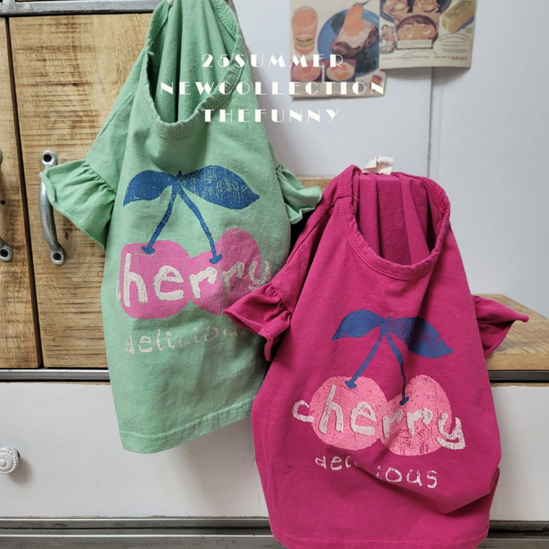 The Funny - Korean Children Fashion - #designkidswear - Cherry Tee - 11