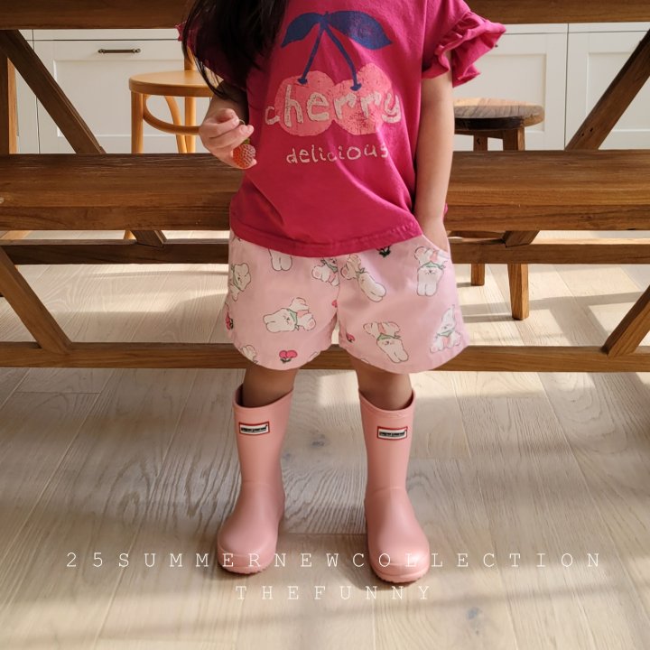 The Funny - Korean Children Fashion - #designkidswear - Cherry Pants - 10