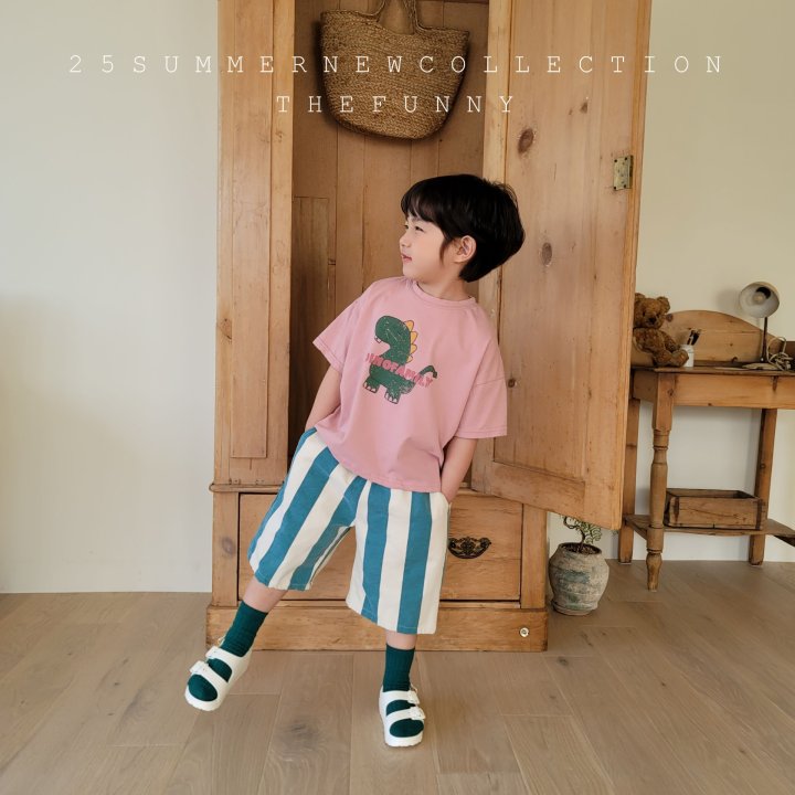 The Funny - Korean Children Fashion - #discoveringself - Dino Family Tee - 6