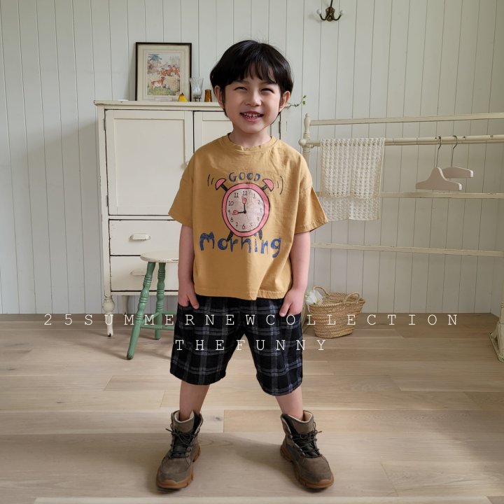 The Funny - Korean Children Fashion - #discoveringself - Good Morning Tee - 10