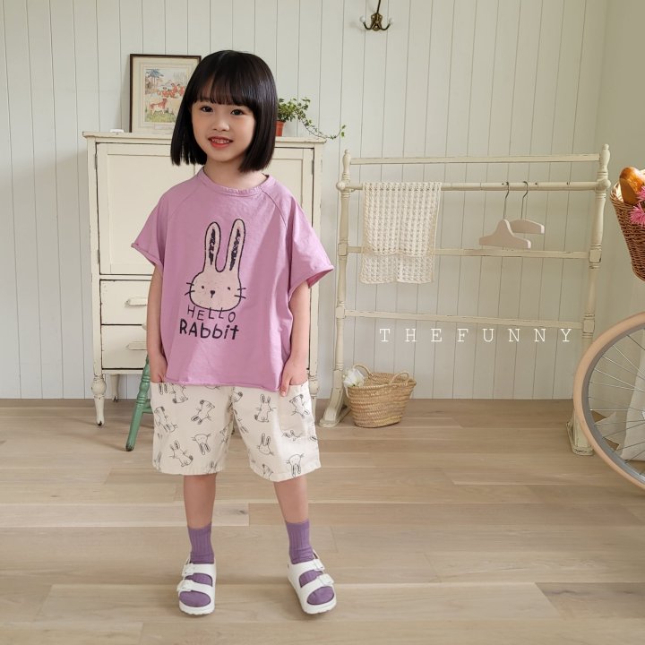 The Funny - Korean Children Fashion - #discoveringself - Hello Rabbit Tee - 8