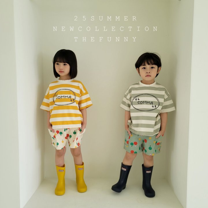 The Funny - Korean Children Fashion - #discoveringself - Comma Tee - 5