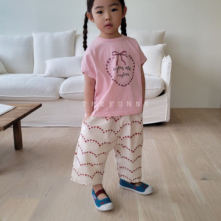 The Funny - Korean Children Fashion - #discoveringself - Heart Pants - 9