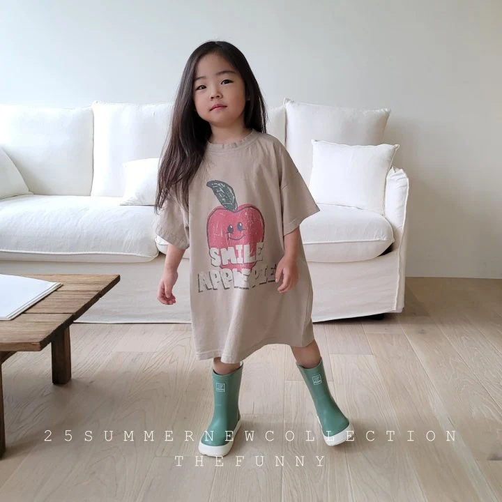 The Funny - Korean Children Fashion - #discoveringself - Apple One-piece - 8