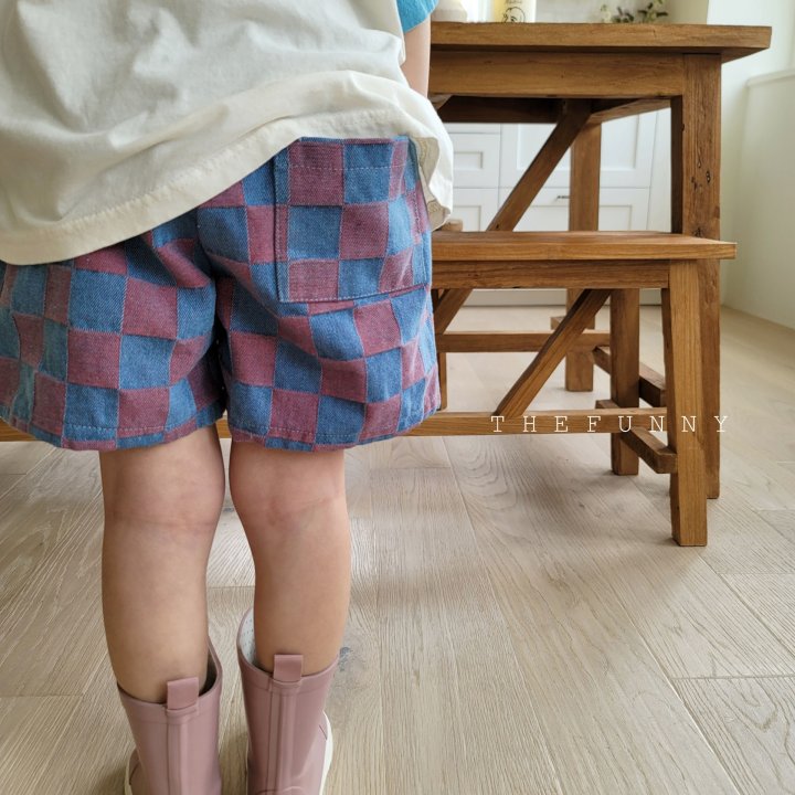 The Funny - Korean Children Fashion - #discoveringself - Two Tone Denim Pants - 4