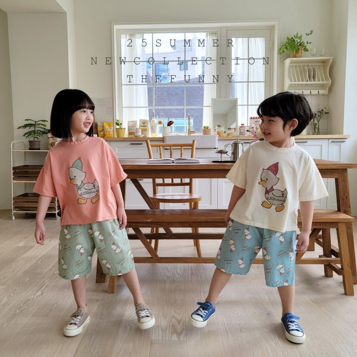 The Funny - Korean Children Fashion - #fashionkids - Duck Tee - 3