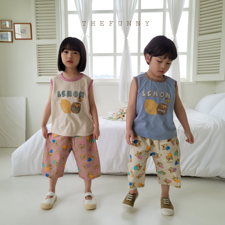 The Funny - Korean Children Fashion - #fashionkids - Lemon Sleeveless - 3