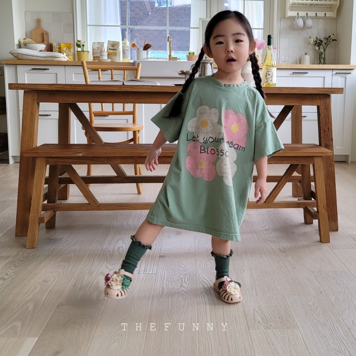 The Funny - Korean Children Fashion - #fashionkids - Blossom One-piece - 8
