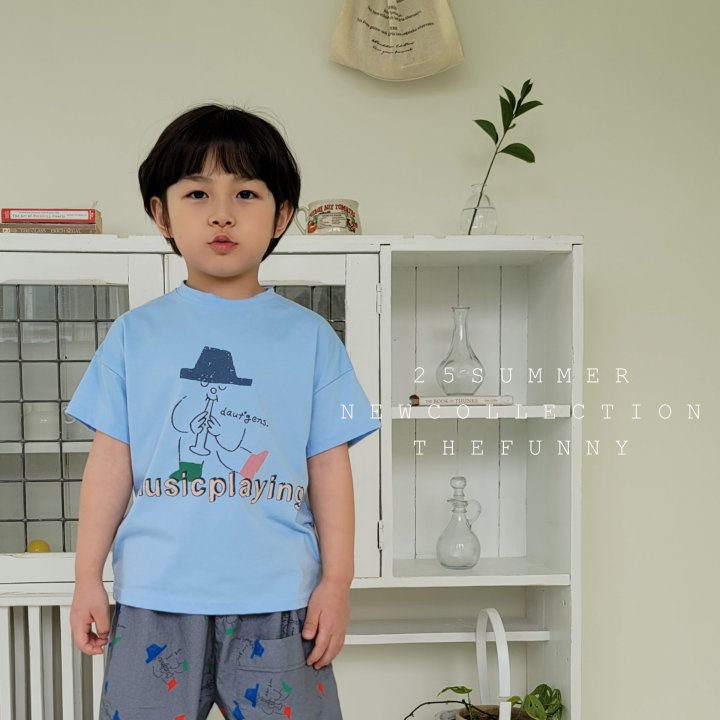 The Funny - Korean Children Fashion - #kidsshorts - Bruno Tee - 10