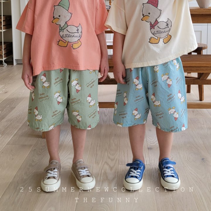 The Funny - Korean Children Fashion - #kidsshorts - Duck Pants - 2