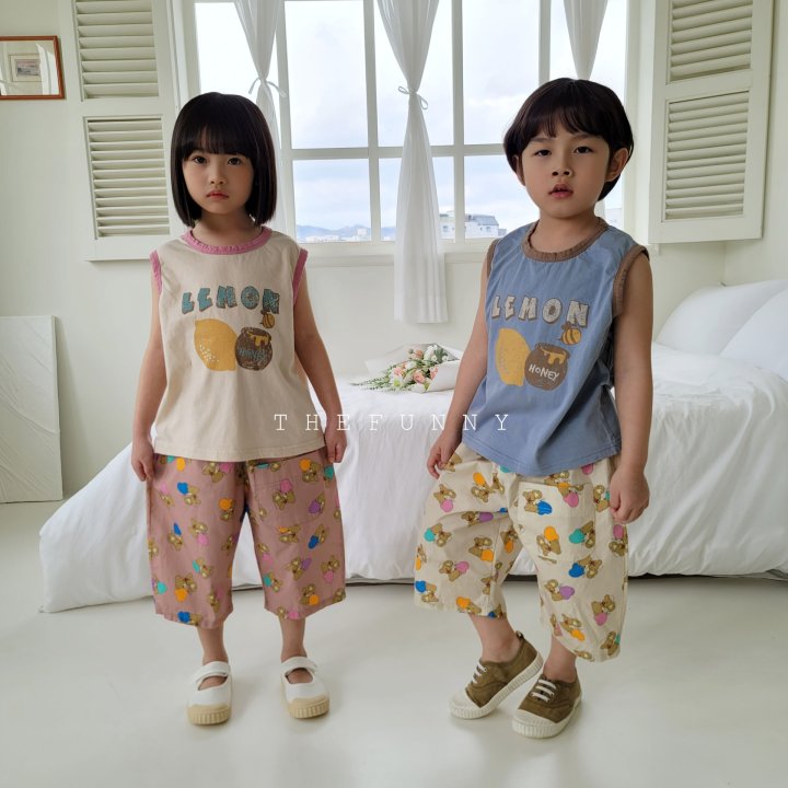 The Funny - Korean Children Fashion - #fashionkids - Lemon Sleeveless - 4