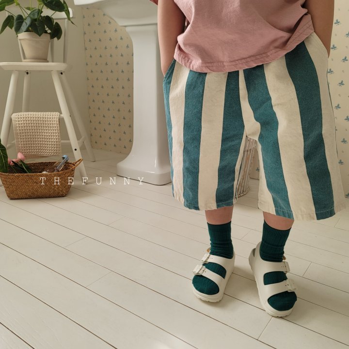 The Funny - Korean Children Fashion - #kidsstore - Line Pants - 6