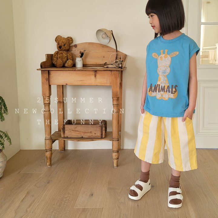 The Funny - Korean Children Fashion - #kidzfashiontrend - Giraffe Sleeveless - 9