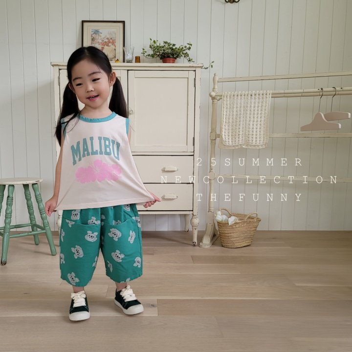 The Funny - Korean Children Fashion - #kidsstore - Malibu Sleeveless - 4