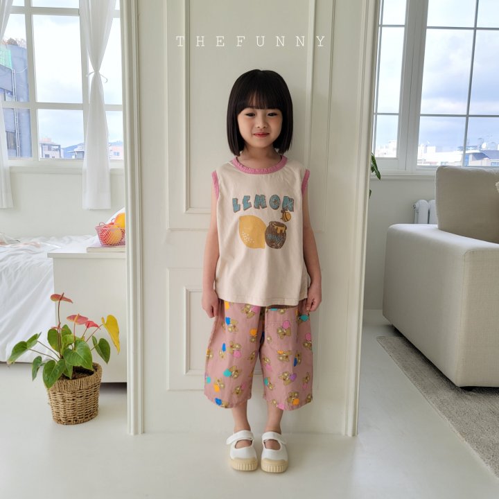 The Funny - Korean Children Fashion - #kidzfashiontrend - Lemon Sleeveless - 6
