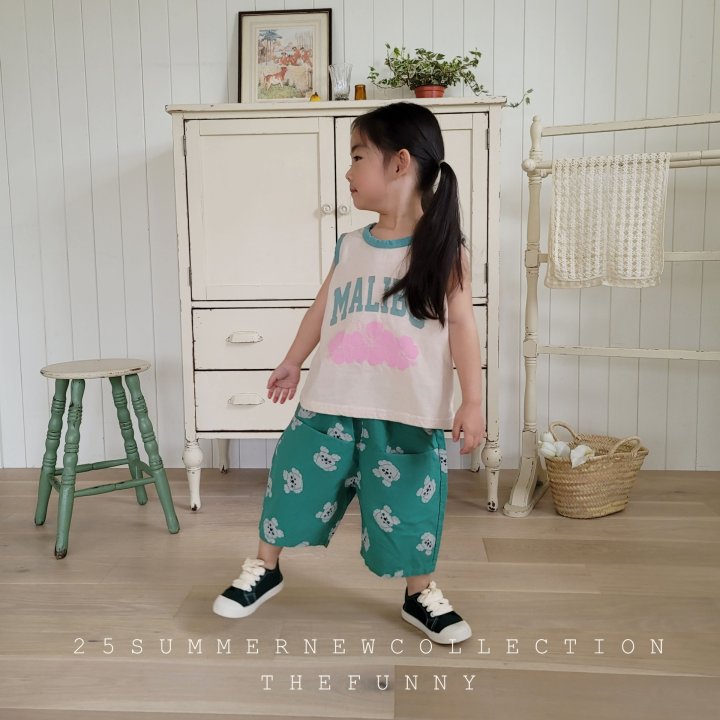 The Funny - Korean Children Fashion - #littlefashionista - Malibu Sleeveless - 6
