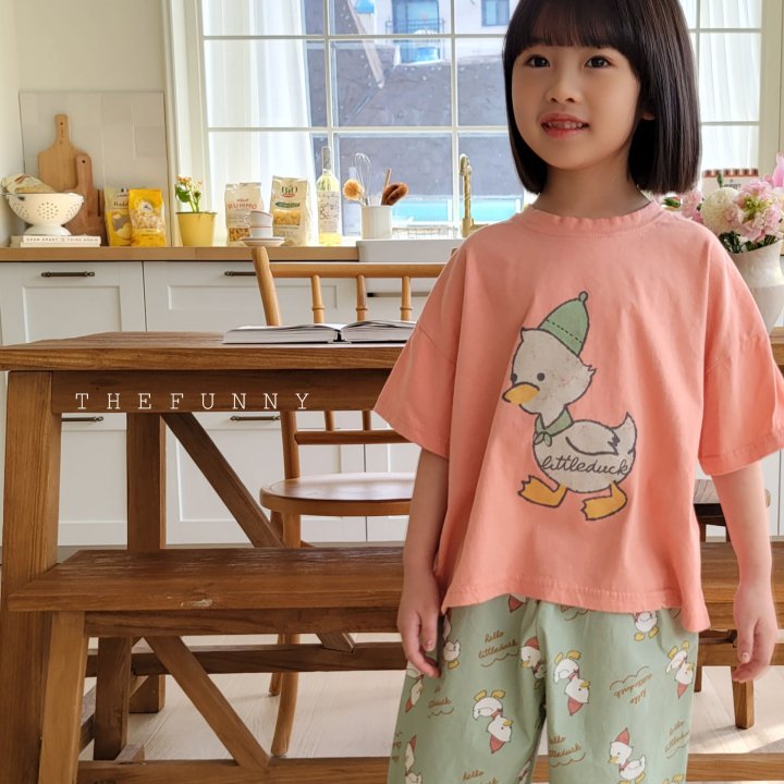 The Funny - Korean Children Fashion - #littlefashionista - Duck Tee - 8