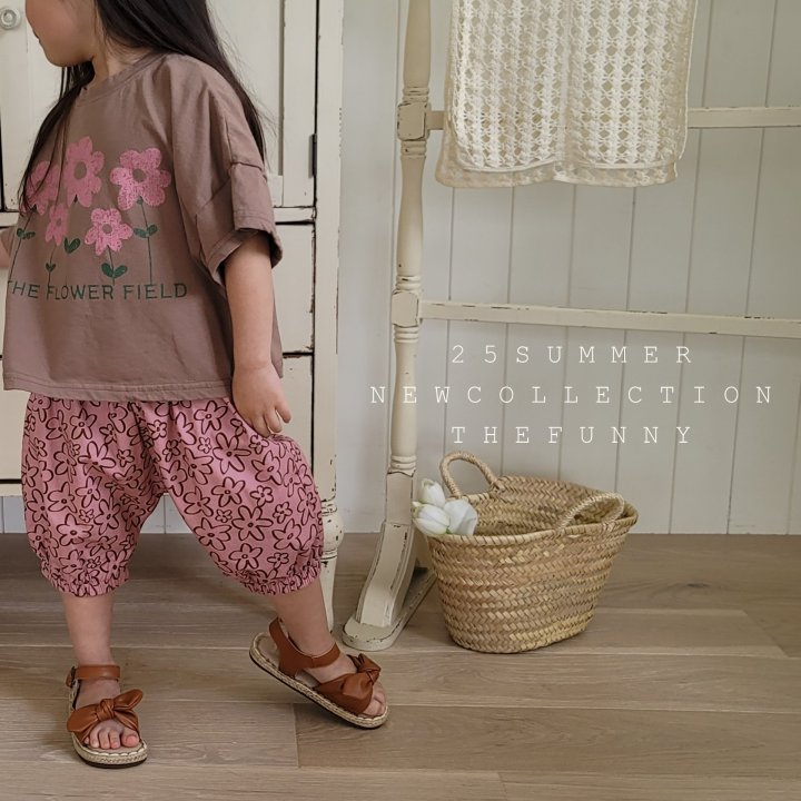 The Funny - Korean Children Fashion - #littlefashionista - Flower Balloon Pants - 5