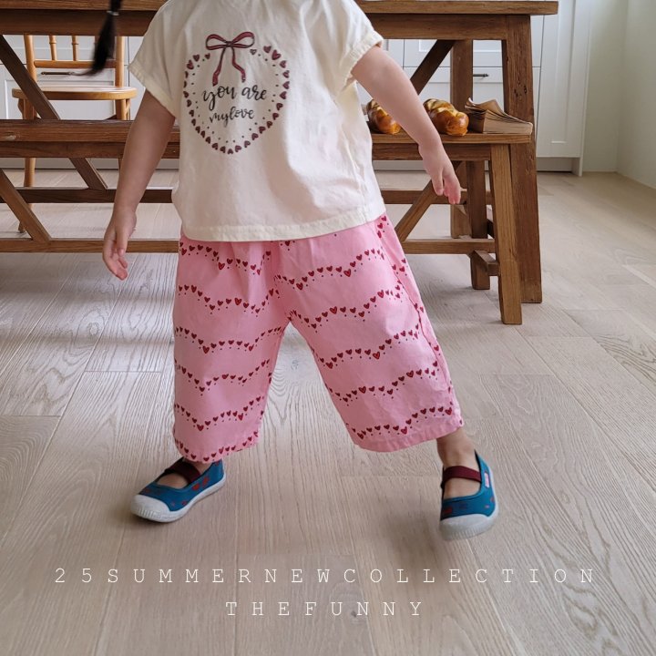 The Funny - Korean Children Fashion - #littlefashionista - Heart Pants