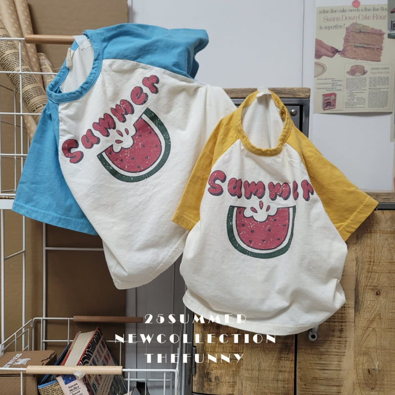 The Funny - Korean Children Fashion - #magicofchildhood - Watermelon Tee - 11