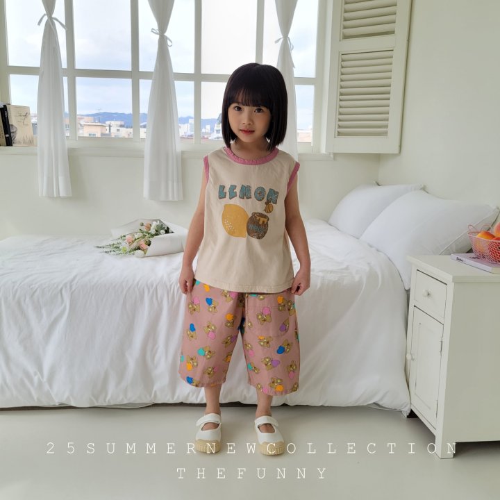 The Funny - Korean Children Fashion - #magicofchildhood - Lemon Sleeveless - 9