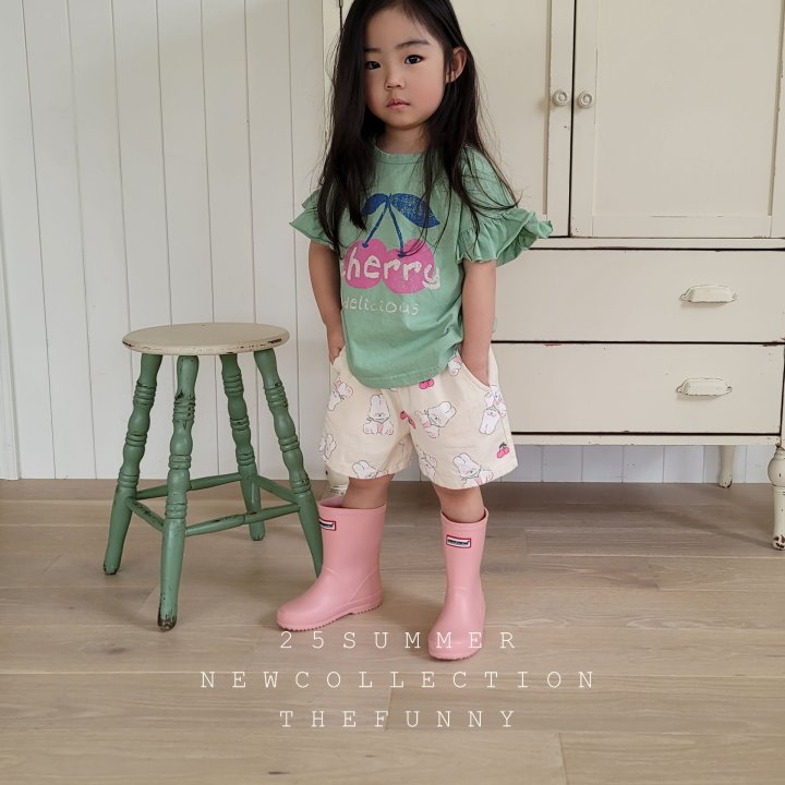 The Funny - Korean Children Fashion - #littlefashionista - Cherry Pants - 4
