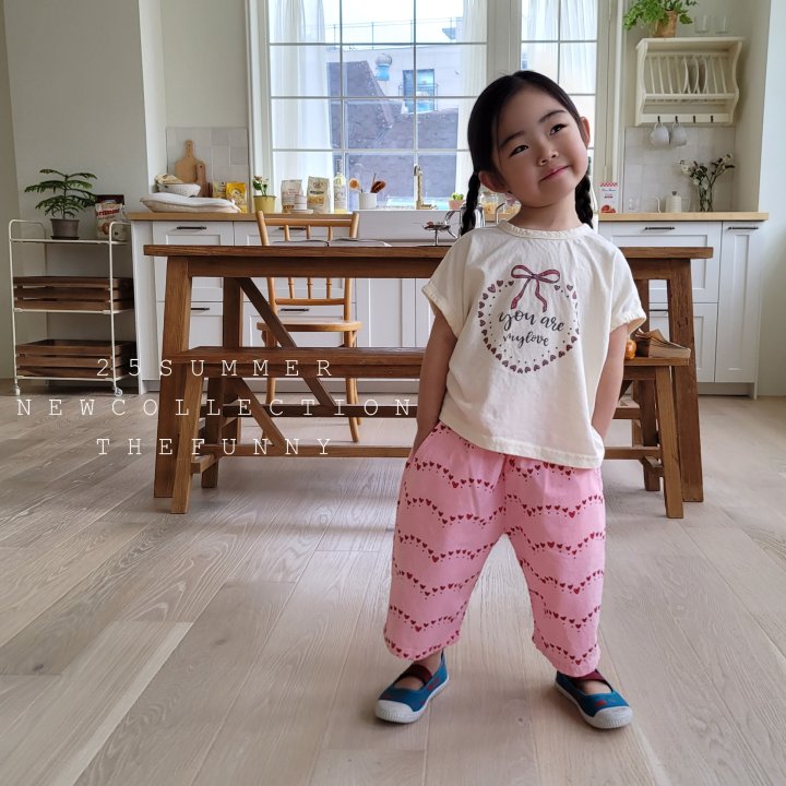 The Funny - Korean Children Fashion - #magicofchildhood - Heart Tee - 3