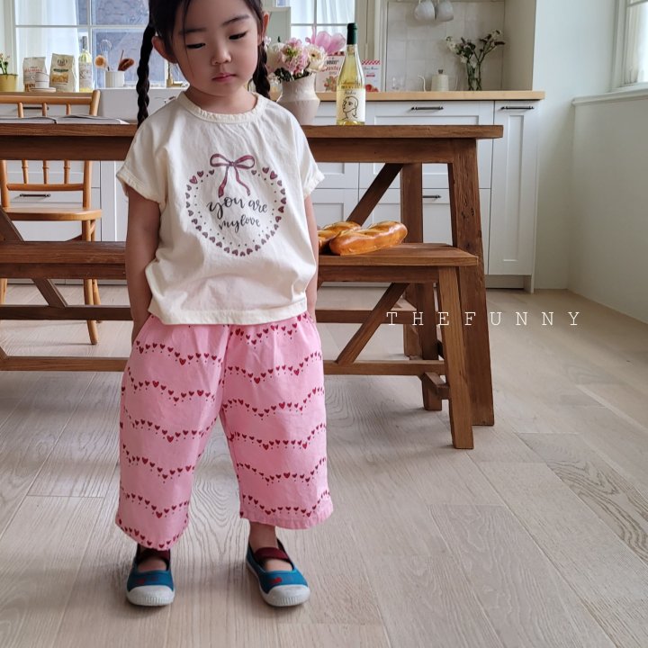 The Funny - Korean Children Fashion - #magicofchildhood - Heart Pants - 2