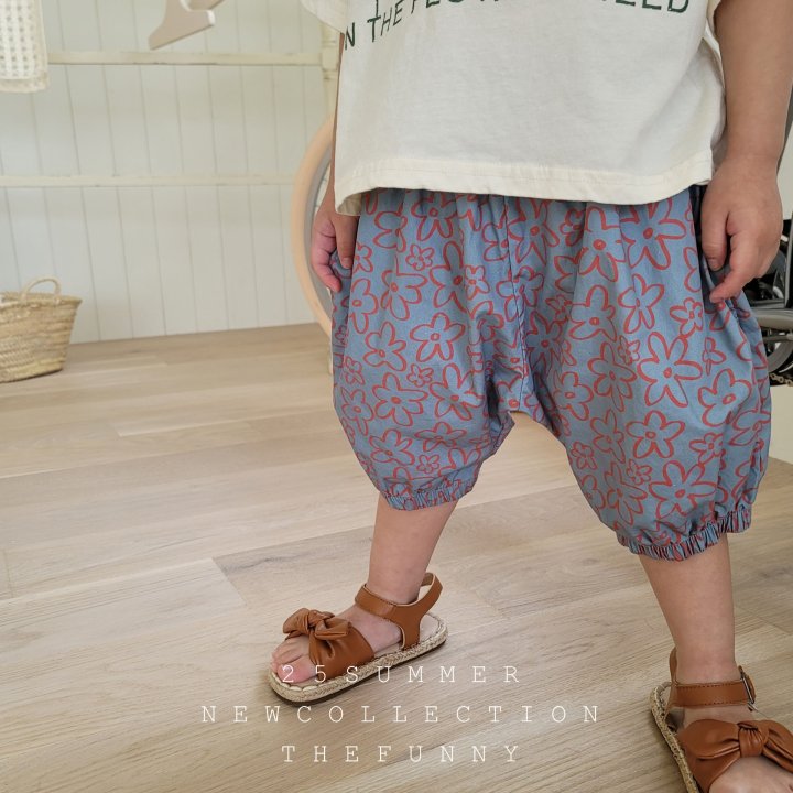 The Funny - Korean Children Fashion - #minifashionista - Flower Balloon Pants - 7