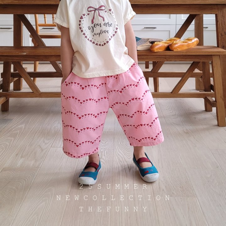 The Funny - Korean Children Fashion - #minifashionista - Heart Pants - 3