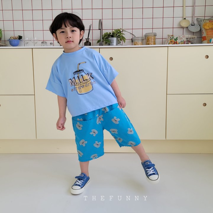 The Funny - Korean Children Fashion - #prettylittlegirls - Milk Semi Crop Tee - 10
