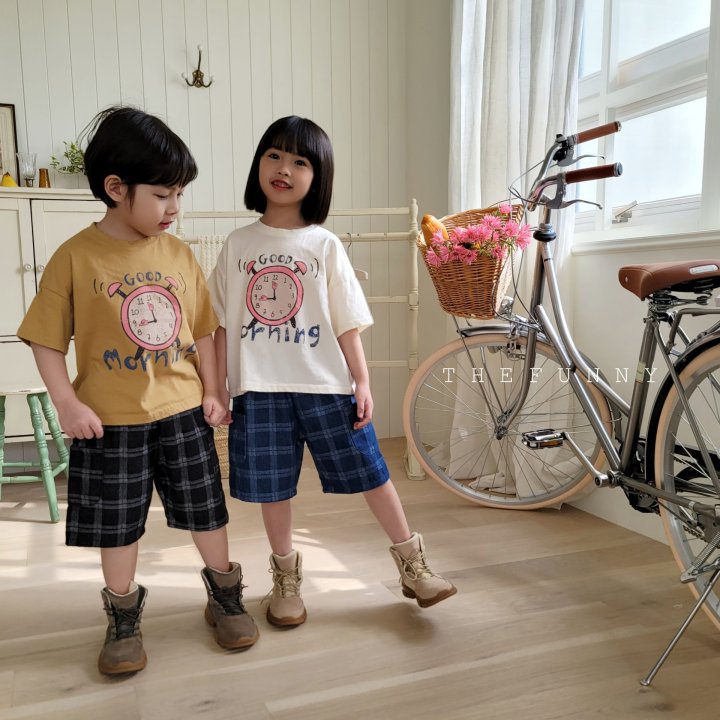 The Funny - Korean Children Fashion - #prettylittlegirls - Good Morning Tee - 5