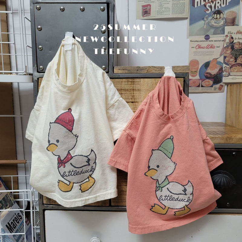 The Funny - Korean Children Fashion - #prettylittlegirls - Duck Tee - 11