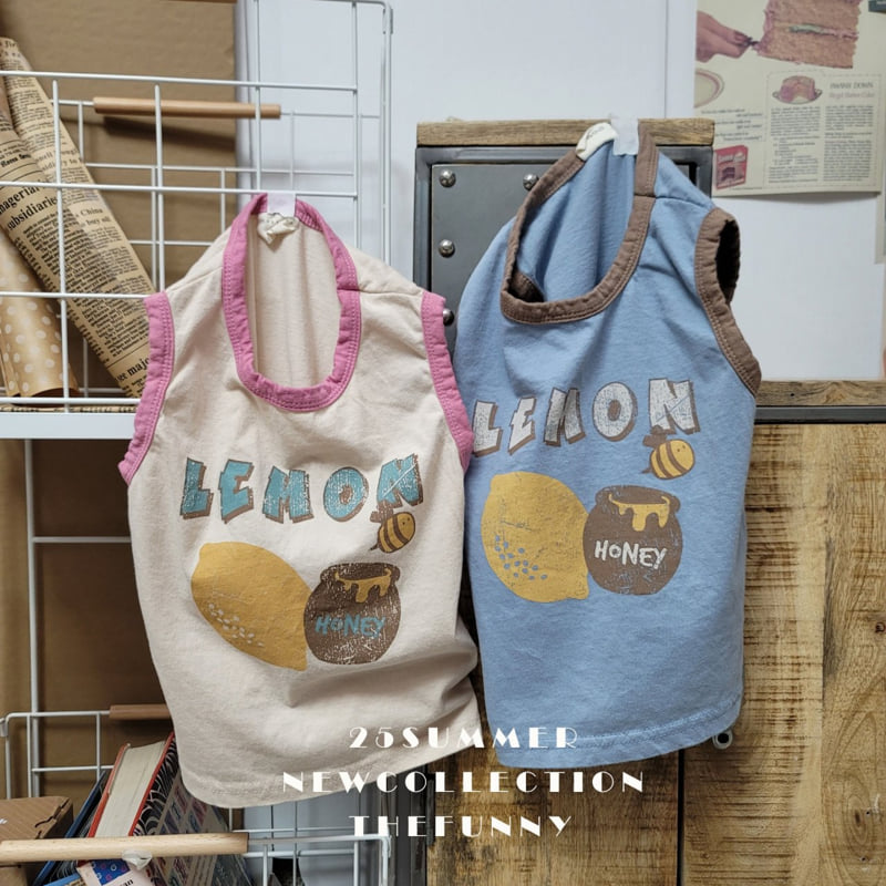 The Funny - Korean Children Fashion - #prettylittlegirls - Lemon Sleeveless - 11