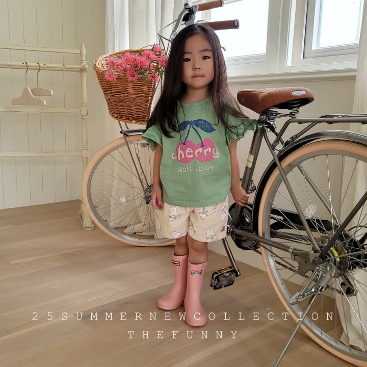 The Funny - Korean Children Fashion - #prettylittlegirls - Cherry Tee - 7
