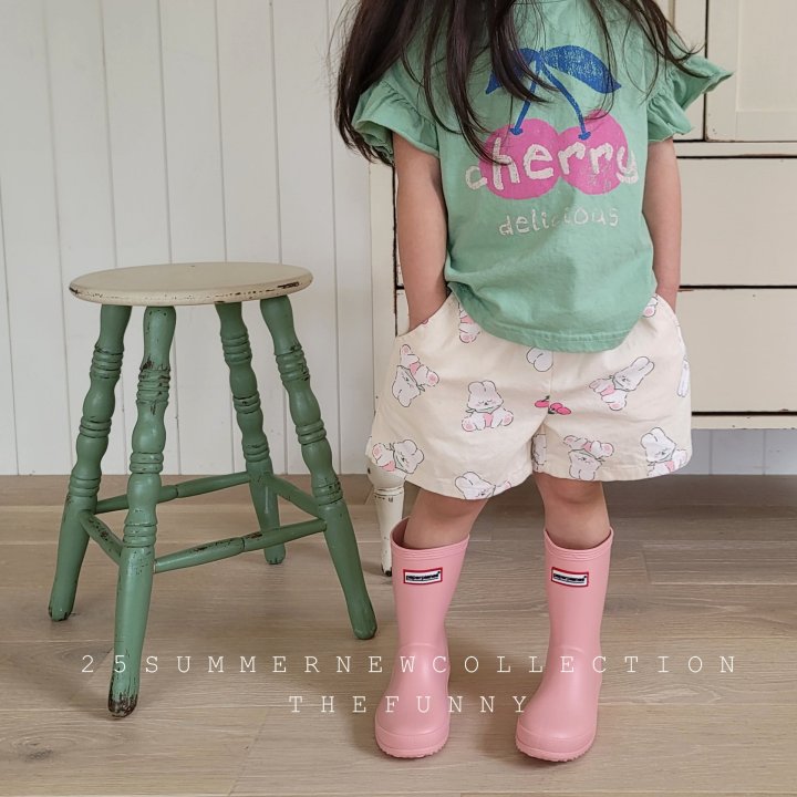 The Funny - Korean Children Fashion - #prettylittlegirls - Cherry Pants - 6