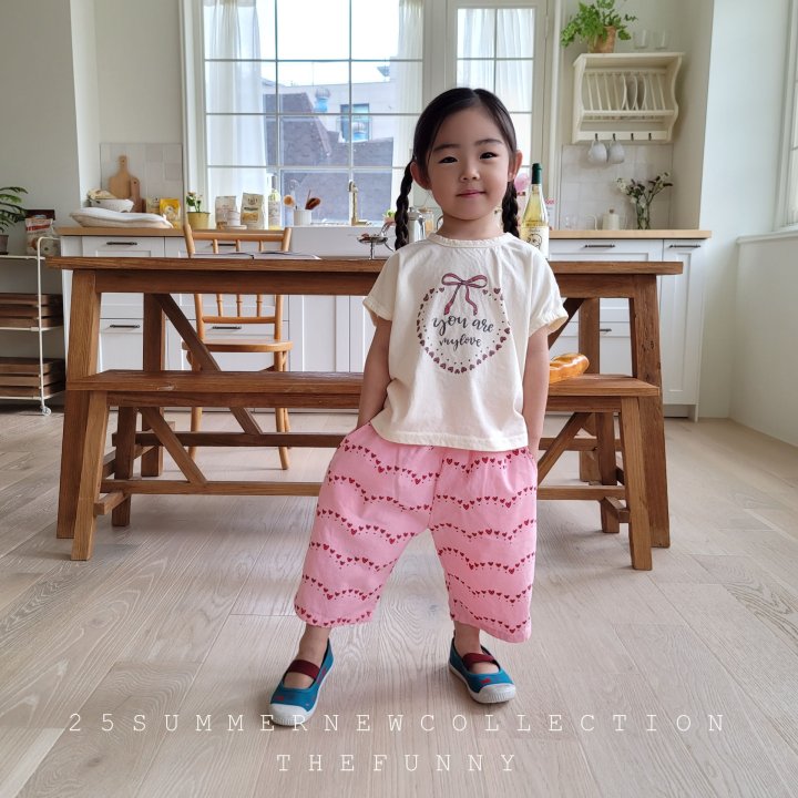 The Funny - Korean Children Fashion - #prettylittlegirls - Heart Tee - 5