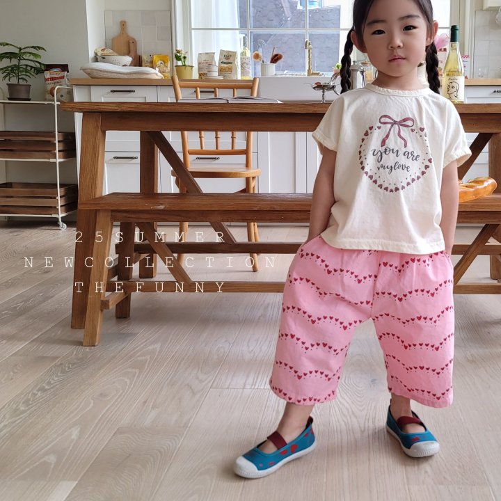 The Funny - Korean Children Fashion - #minifashionista - Heart Pants - 4