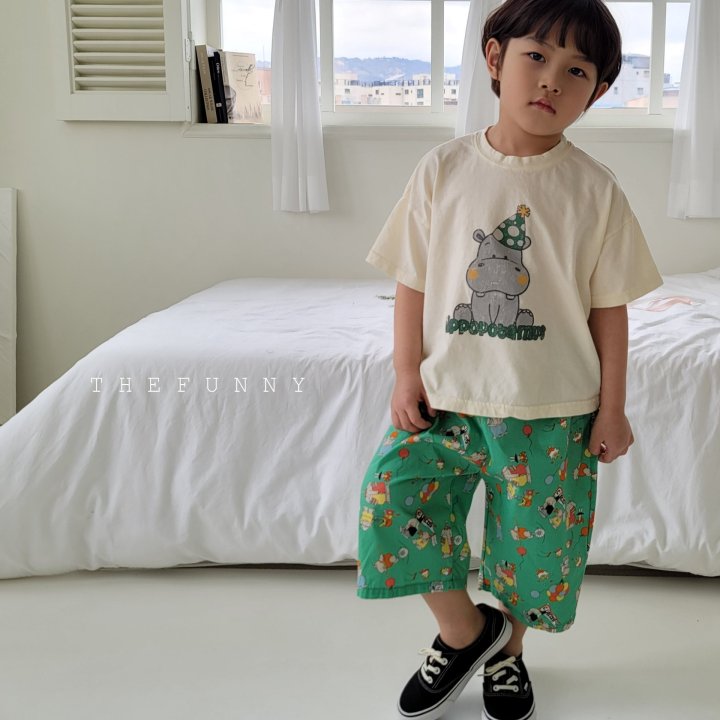 The Funny - Korean Children Fashion - #stylishchildhood - Hippo Tee - 10