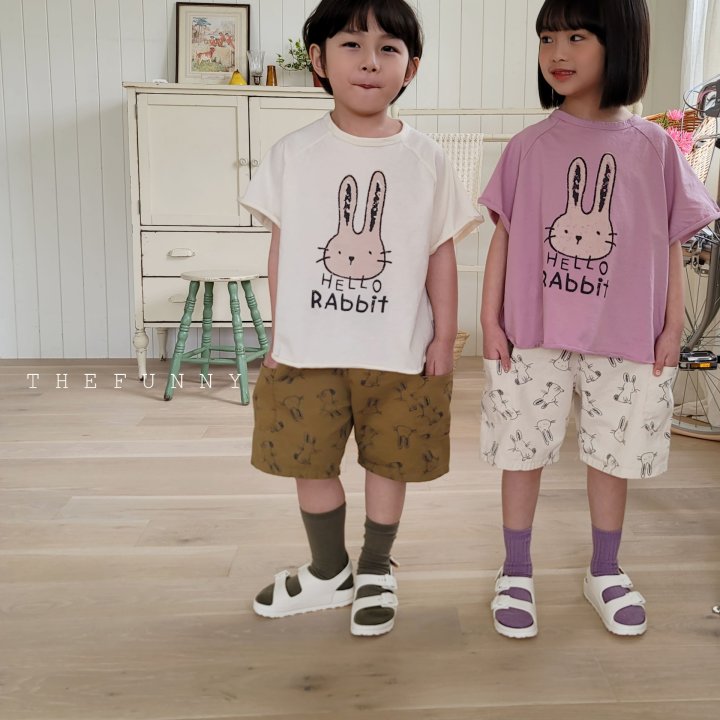 The Funny - Korean Children Fashion - #toddlerclothing - Hello Rabbit Tee - 4