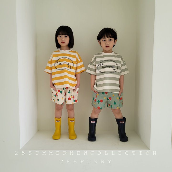 The Funny - Korean Children Fashion - #stylishchildhood - Comma Tee