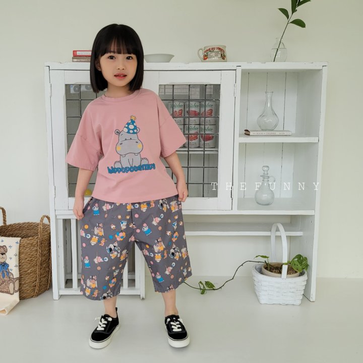 The Funny - Korean Children Fashion - #toddlerclothing - Hippo Tee - 9