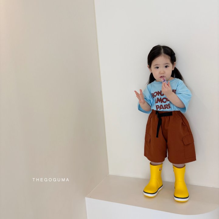 Thegoguma - Korean Children Fashion - #Kfashion4kids - Bonjour Tee - 3