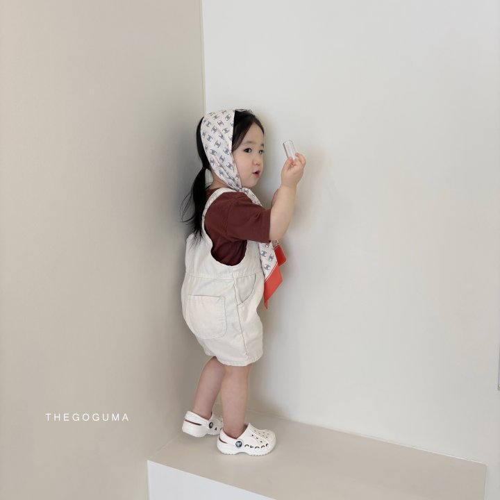 Thegoguma - Korean Children Fashion - #Kfashion4kids - Label Blue Pants - 9