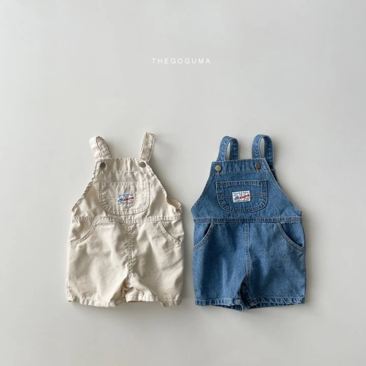 Thegoguma - Korean Children Fashion - #childofig - Label Blue Pants