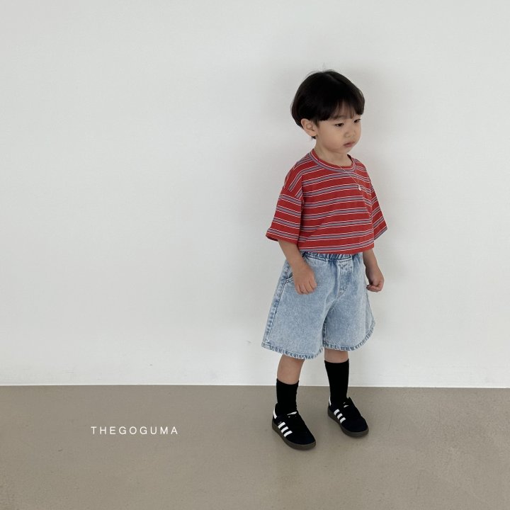 Thegoguma - Korean Children Fashion - #childrensboutique - Stella Stripe Tee - 12