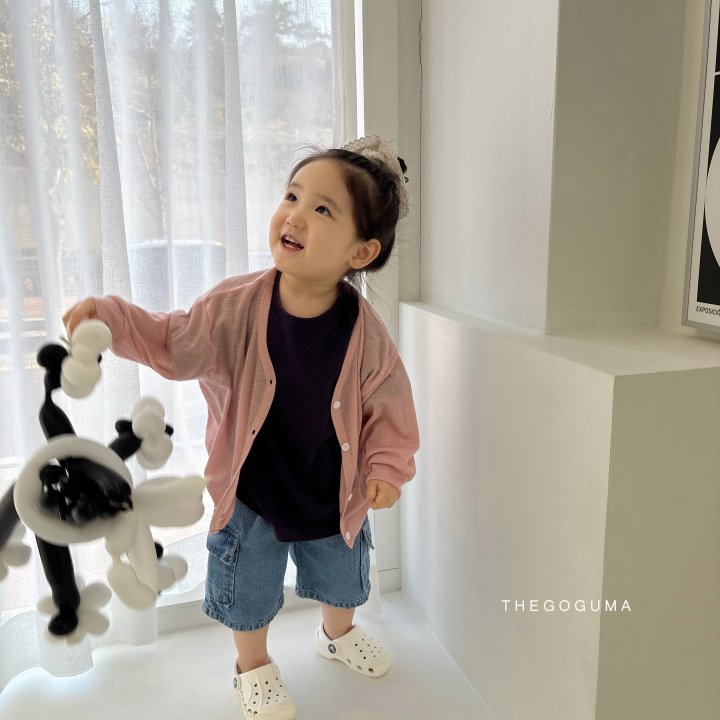 Thegoguma - Korean Children Fashion - #childrensboutique - Half Blue Pants - 8