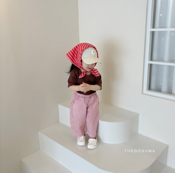 Thegoguma - Korean Children Fashion - #childofig - Roll Rib Span Tee - 4