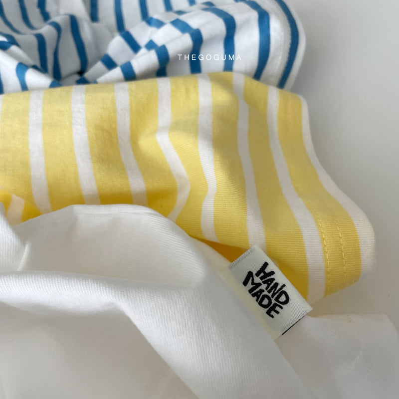 Thegoguma - Korean Children Fashion - #designkidswear - High Stripe Collar Tee - 12